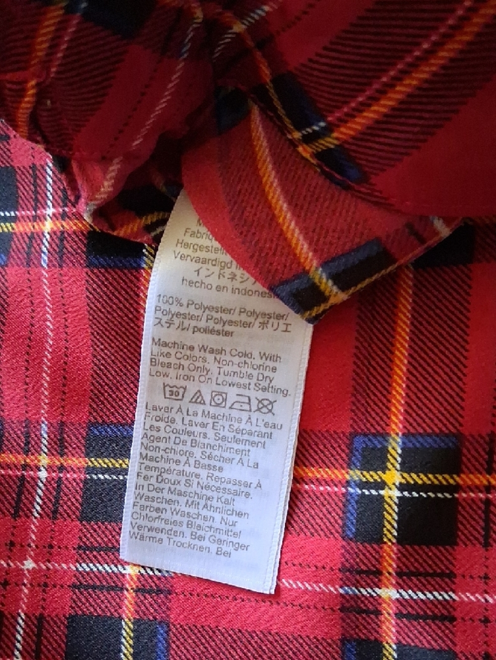 J. Crew Red Plaid A-Line Mini Skirt - Picture 5 of 8